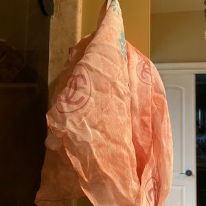 Authentic Chanel Silk Scarf